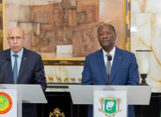 Côte d’Ivoire–Mauritanie: Ouattara et Ghazouani resserrent leur coopération